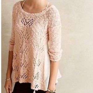 Anthropologie Knitted & Knotted sweater large